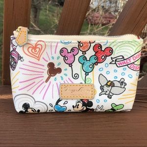 Disney Dooney & Bourke clutch or cosmetic case